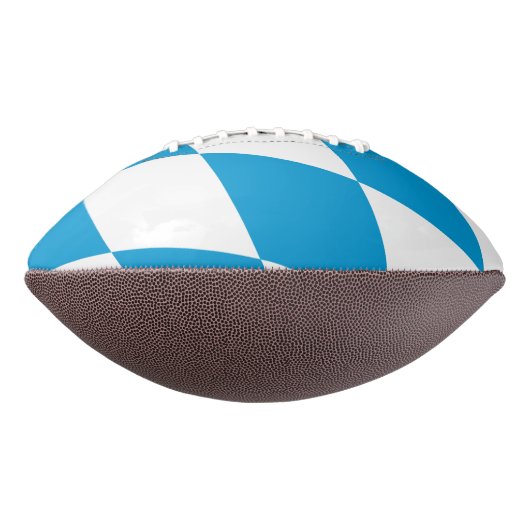 Amerikaans football met vlag van Beieren (Gedraaid 270)
