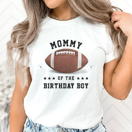 Amerikaans Football Moeder Verjaardagsfeestje Oude T-shirt