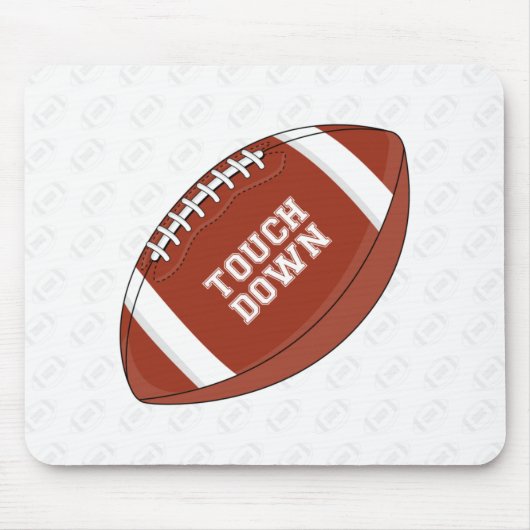 Amerikaans Football Mousepad Muismat (Voorkant)