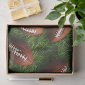 Amerikaans Football Naadloos Sportpatroon Tissuepapier (Geschenk)