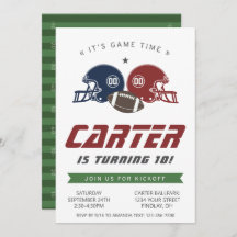 Amerikaans Football Navy Red, alle leeftijden van 