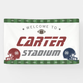 Amerikaans Football Navy Red, alle leeftijden van  Spandoek