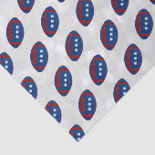 Amerikaans Football op 4 juli Tissuepapier (Detail)