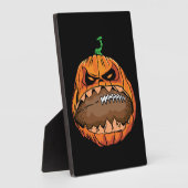 Amerikaans Football op Halloween Fotoplaat (Zijkant)