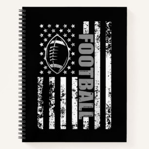 Amerikaans football Patriottisch football Notitieboek
