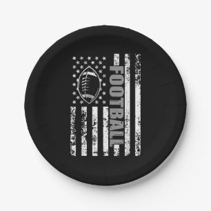 Amerikaans football Patriottisch football Papieren Bordje