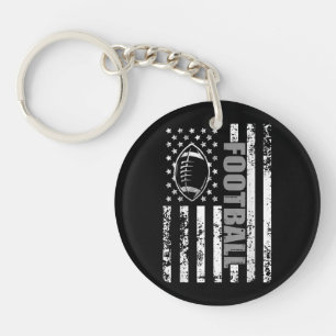 Amerikaans football Patriottisch football Sleutelhanger