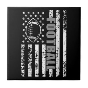 Amerikaans football Patriottisch football Tegeltje