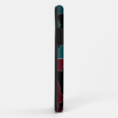 Amerikaans Football Player-kunstwerk Case-Mate iPhone Case (Achterkant/rechts)