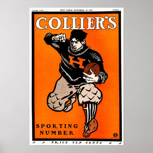  Amerikaans Football Poster van Penfield (Voorkant)