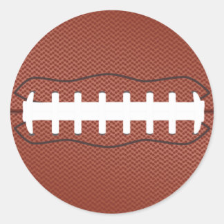 amerikaans football ronde sticker