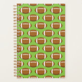 Amerikaans Football Rugby Ball Pattern Planner (Voorkant)