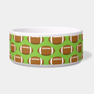 Amerikaans Football Rugby Ball Pattern Voerbakje