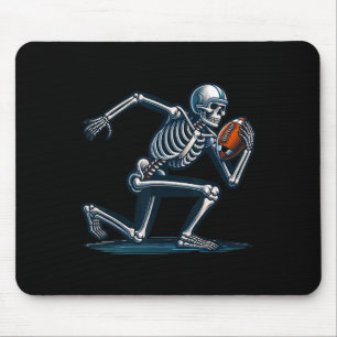 Amerikaans Football Skeleton Boys Mannen Football  Muismat