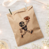Amerikaans Football Skeleton Halloween Football Bedankzakje (Geknipt)