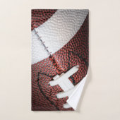 Amerikaans Football Sluiten Foto Bad Handdoek (Handdoek)