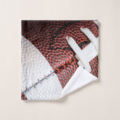 Amerikaans Football Sluiten Foto Bad Handdoek (Wasdoekje)