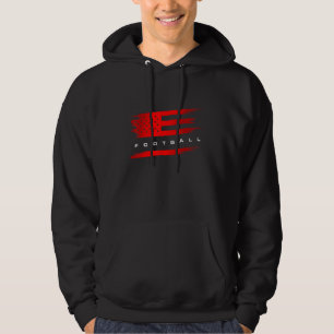 Amerikaans Football Soccer USA Vlag Vrouwen Mannen Hoodie