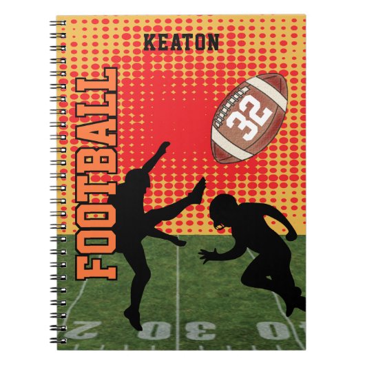 Amerikaans 🏈 Football - Spel Notitieboek (Voorkant)
