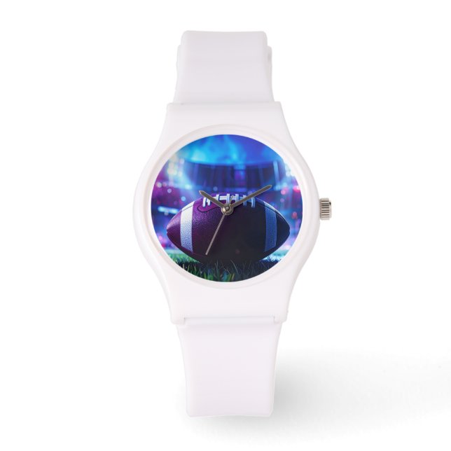 Amerikaans Football Super Bowl Horloge (Voorkant)