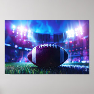 Amerikaans Football Super Bowl poster