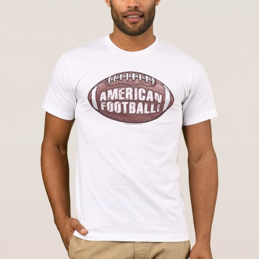 Amerikaans Football T-Shirt (Voorkant)