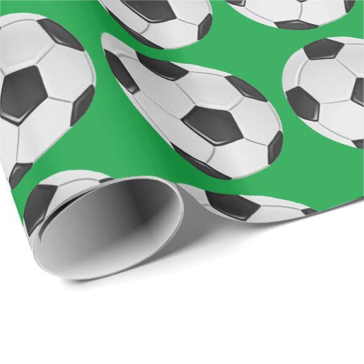 Amerikaans Football voor Voetbal of Associatie Cadeaupapier (Rol Hoek)