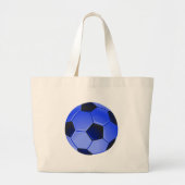 Amerikaans Football voor Voetbal of Associatie Grote Tote Bag (Voorkant)