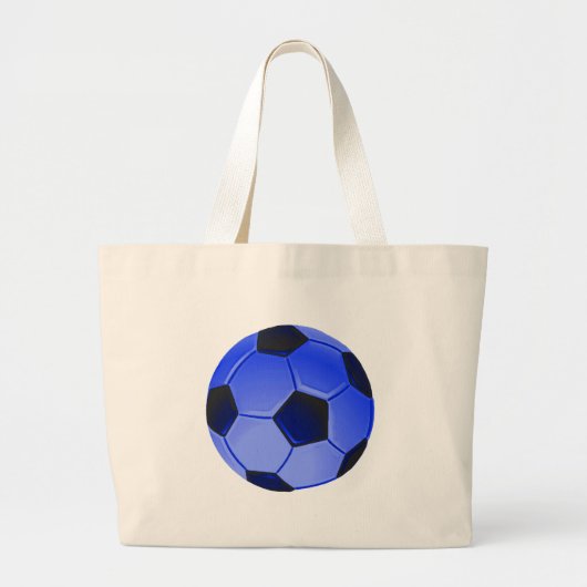 Amerikaans Football voor Voetbal of Associatie Grote Tote Bag (Voorkant)