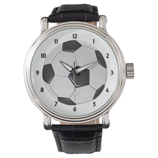 Amerikaans Football voor Voetbal of Associatie Horloge (Voorkant)