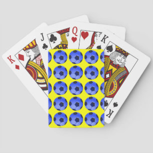 Amerikaans Football voor Voetbal of Associatie Pokerkaarten