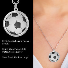 Amerikaans Football voor Voetbal of Associatie Zilver Vergulden Ketting