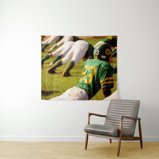 Amerikaans Football. Wandkleed (In Situ (horizontaal))