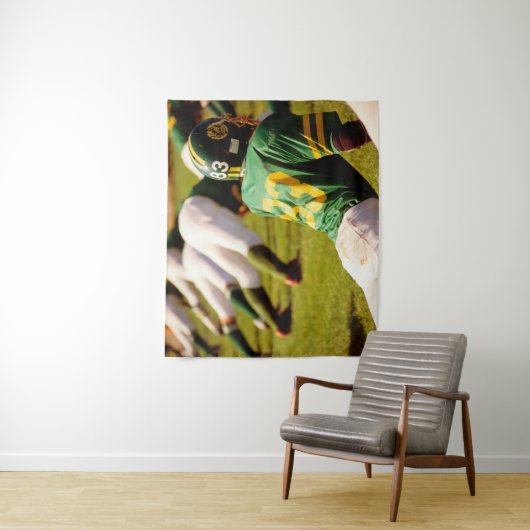 Amerikaans Football. Wandkleed (In situ)