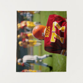 Amerikaans Football. Wandkleed