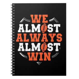 Amerikaans Football We winnen bijna Notitieboek