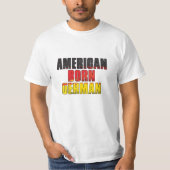 Amerikaans Geboren Duits T-shirt (Voorkant)