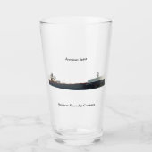 Amerikaans gedistilleerd glas (Voorkant)