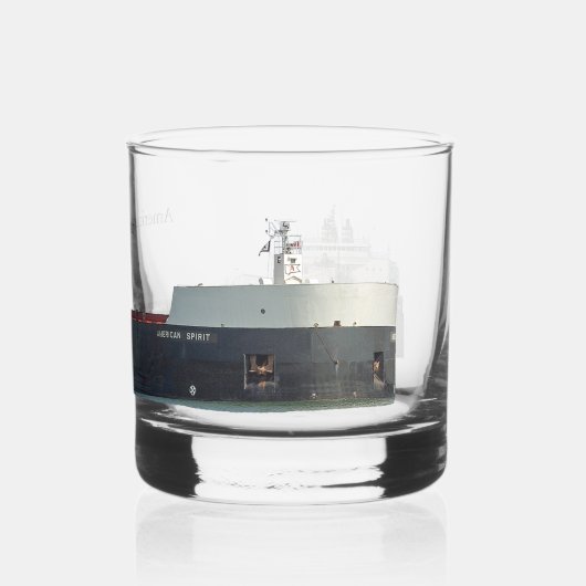 Amerikaans gedistilleerd glas (Achterkant)