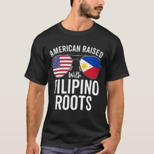 Amerikaans gefotografeerd met Filippijnse wortels  T-shirt