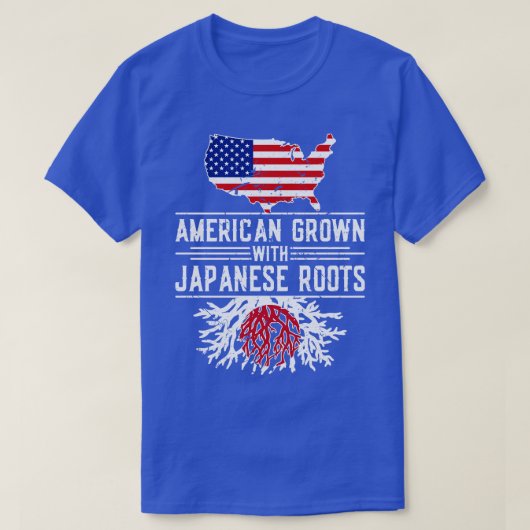 Amerikaans Gegroeid Japans Roots Pride Japan T-shirt (Design voorkant)