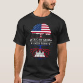 Amerikaans gegroeid met Cambodjaanse roetCambod T-shirt (Voorkant)