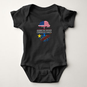 Amerikaans gegroeid met Congolese wortelsDemocr Romper