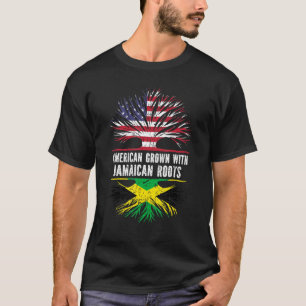 Amerikaans gegroeid met Jamaicaanse roet als Ameri T-shirt