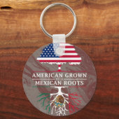Amerikaans gegroeid met Mexicaanse worststijl Sleutelhanger (Voorkant)