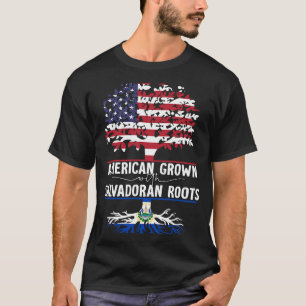 Amerikaans gegroeid met Salvadoraanse wortels T-shirt