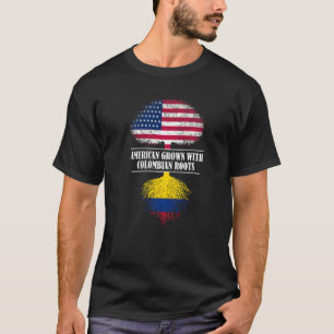 Amerikaans gekweekt met Colombiaanse ringbandland T-shirt