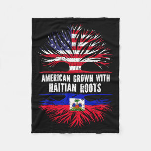 Amerikaans gekweekt met Haïtiaanse wortels Verenig Fleece Deken