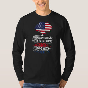 Amerikaans gekweekt met Nederlandse roots Nederlan T-shirt