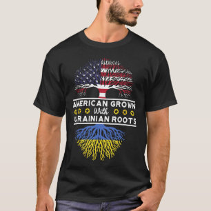Amerikaans gekweekt met Oekraïense wortels - Oekra T-shirt